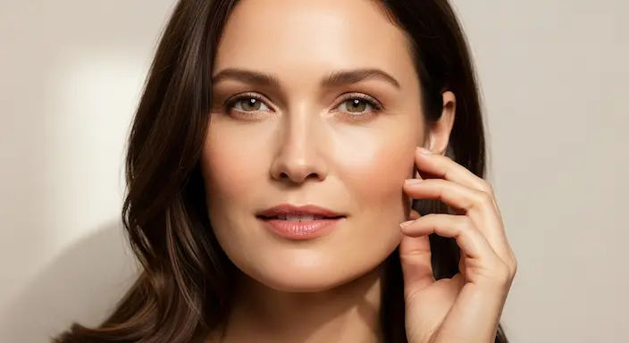 obieta prezentuje efekty długoterminowe masażu Korugi – jędrna, zadbana cera