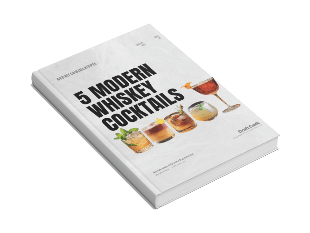 5 Modern Whiskey Cocktails by Craft Cask mockup