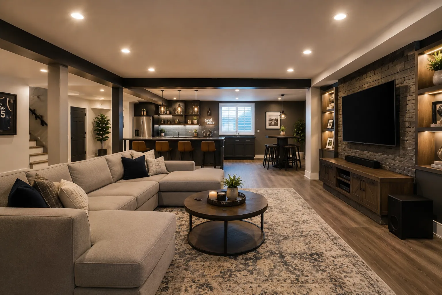 Kitchen remodeled from old