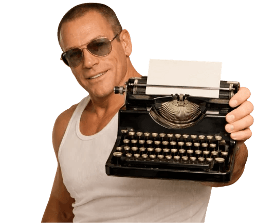 Jean-Claude écrit le scénario sur mesure de vos team buildings