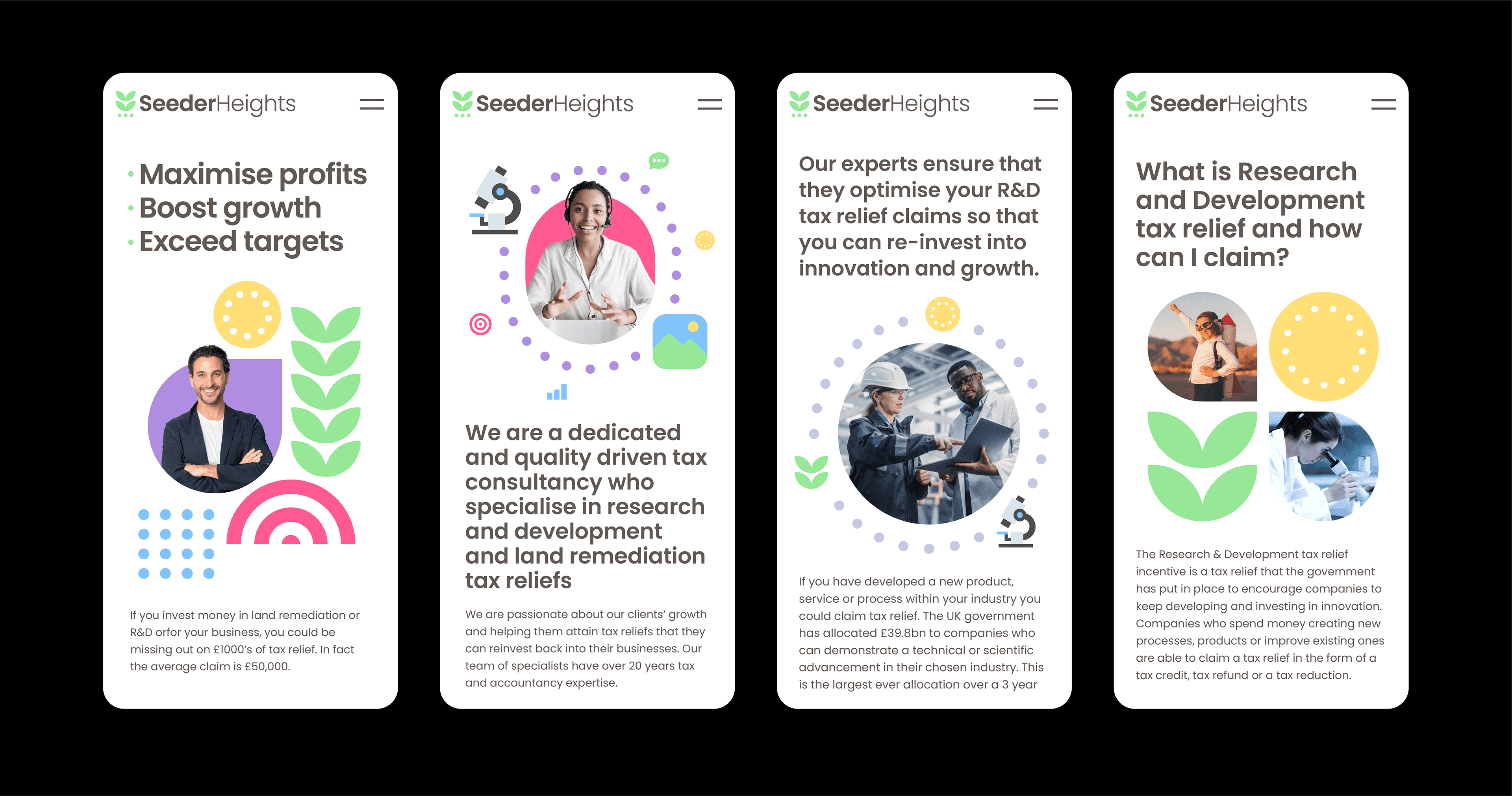 Seeder Heights Website