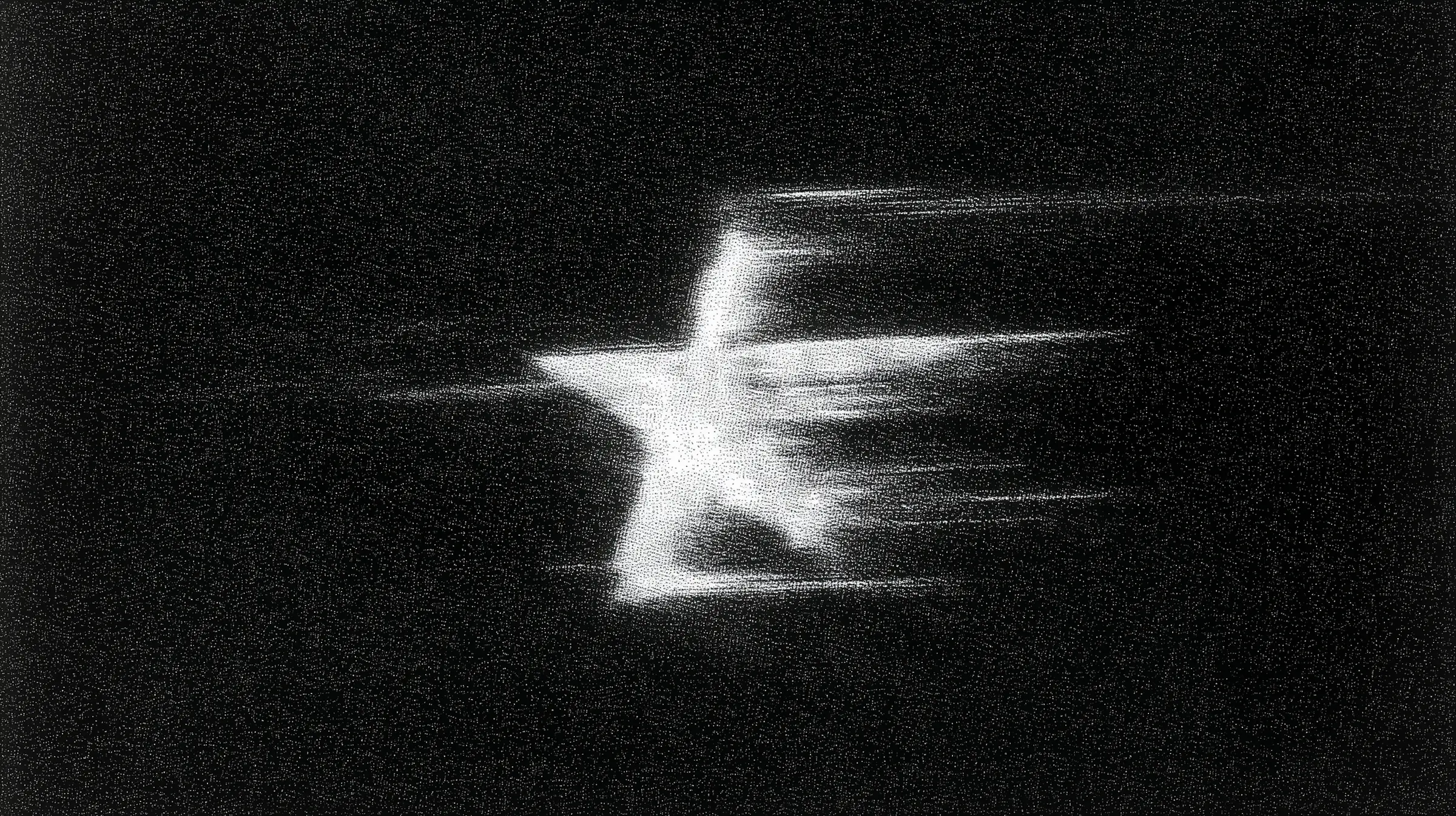  Glowing Star Abstract