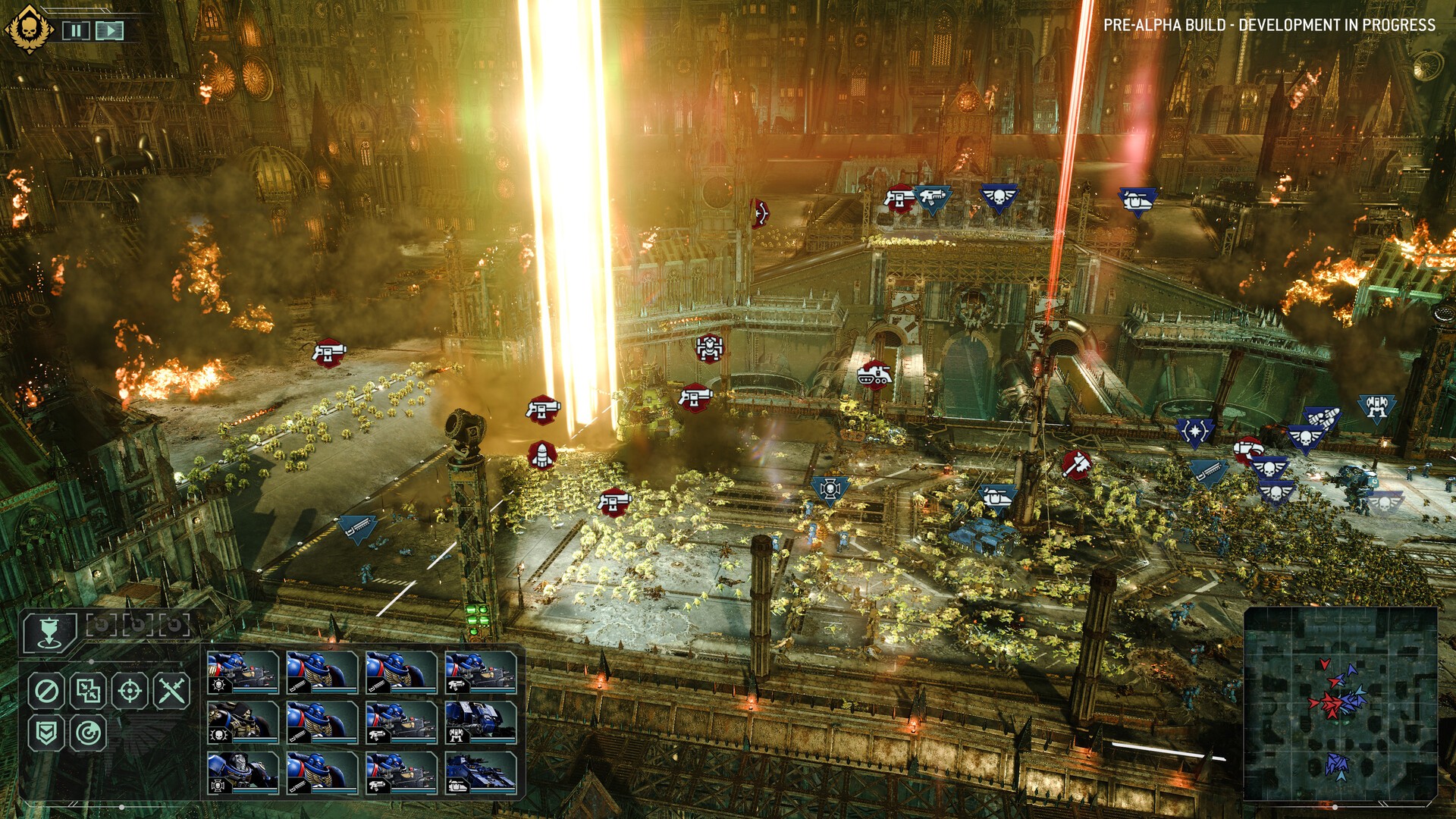 High-intensity VFX balanced through controlled lighting and colour contrast, ensuring key gameplay actions remain readable during peak combat.