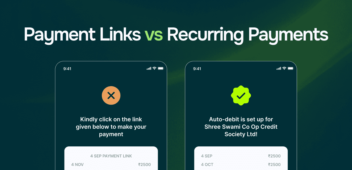 Payment Links vs Recurring Payments