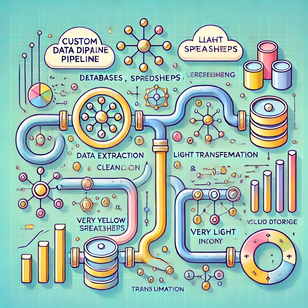 Custom Data Pipeline for optimized data flow and integration in analytics solutions