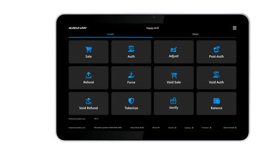 aldelo epay device connection