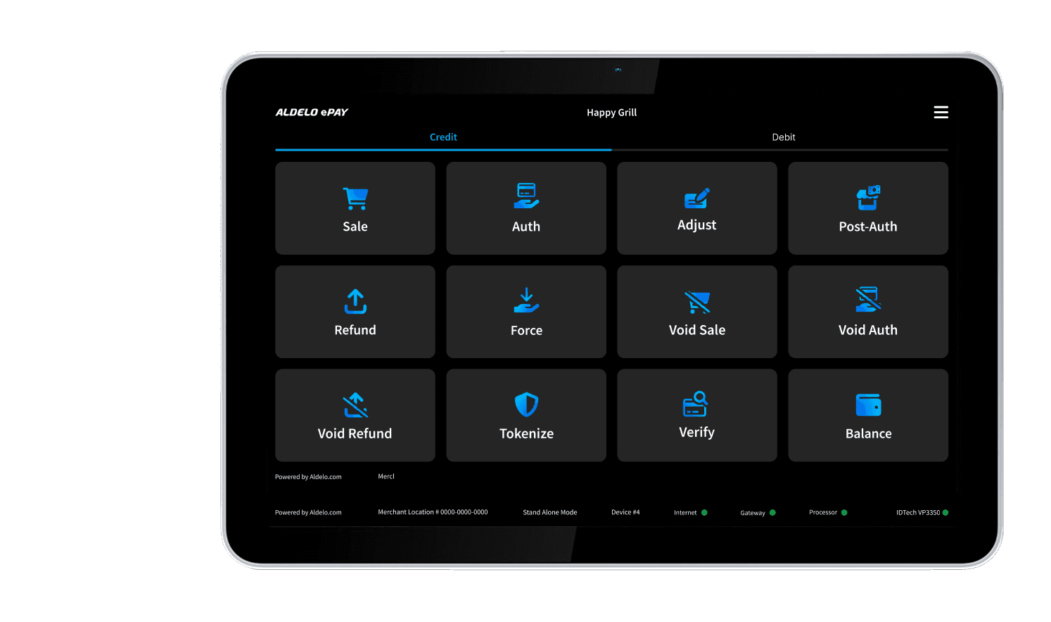 aldelo epay device connection