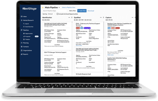 NextStage CRM & Pipeline Management Platform