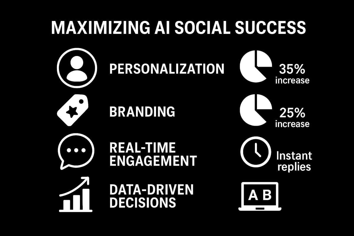 Key Strategies to Maximize AI Social Success