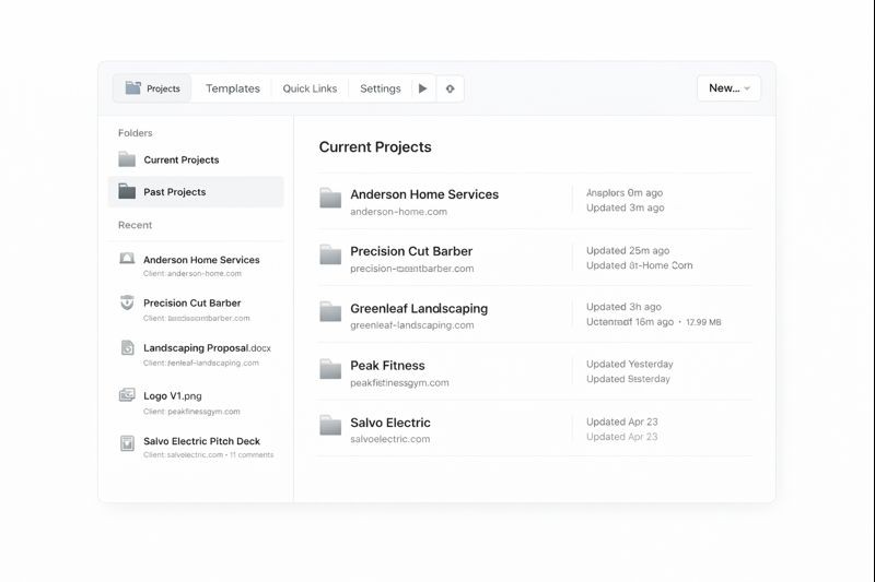 Software user interface