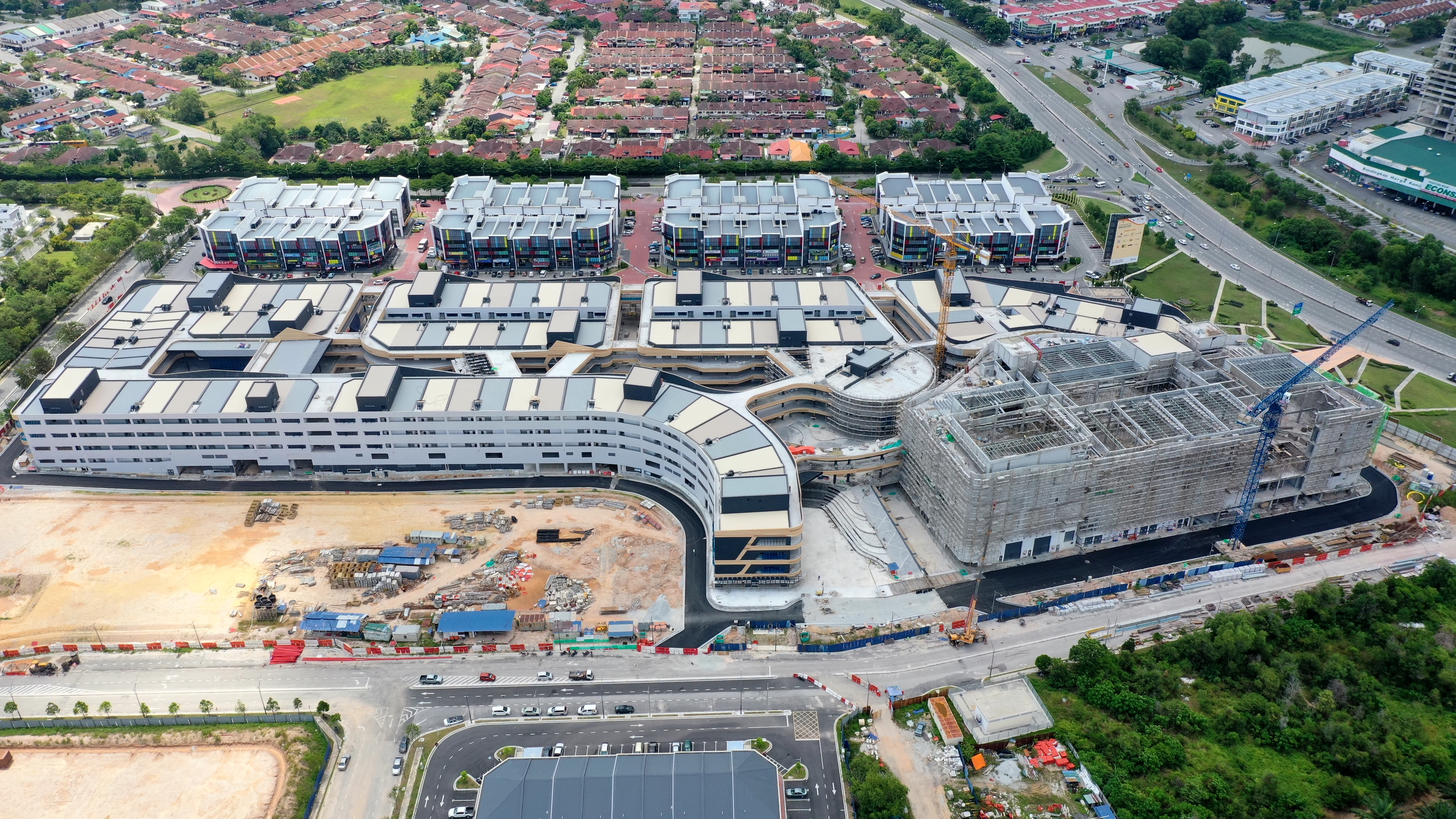 Exterior view of Eco Hill project by Asima Architects