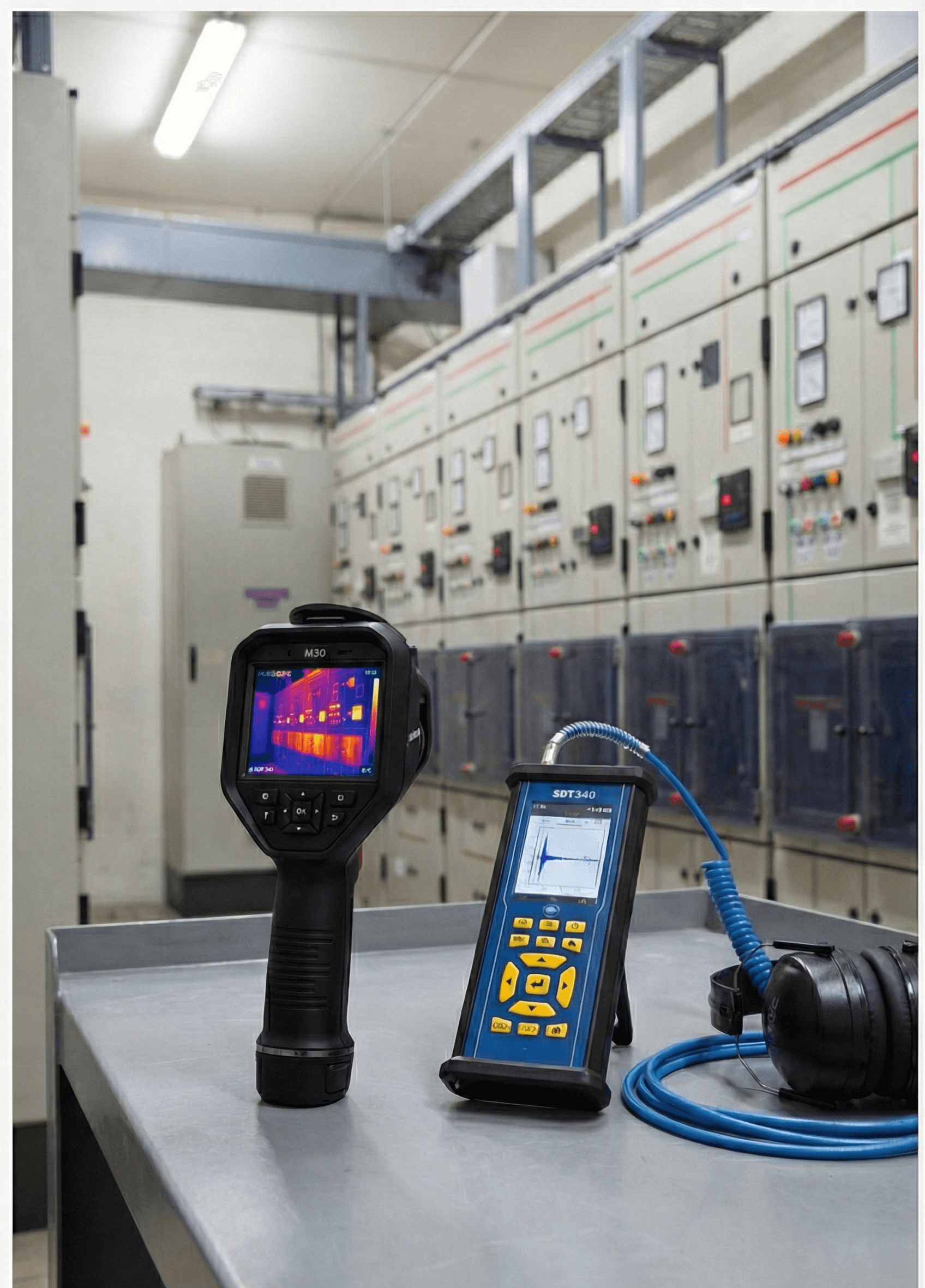 Camera thermique Q19 et analyseur ultrason