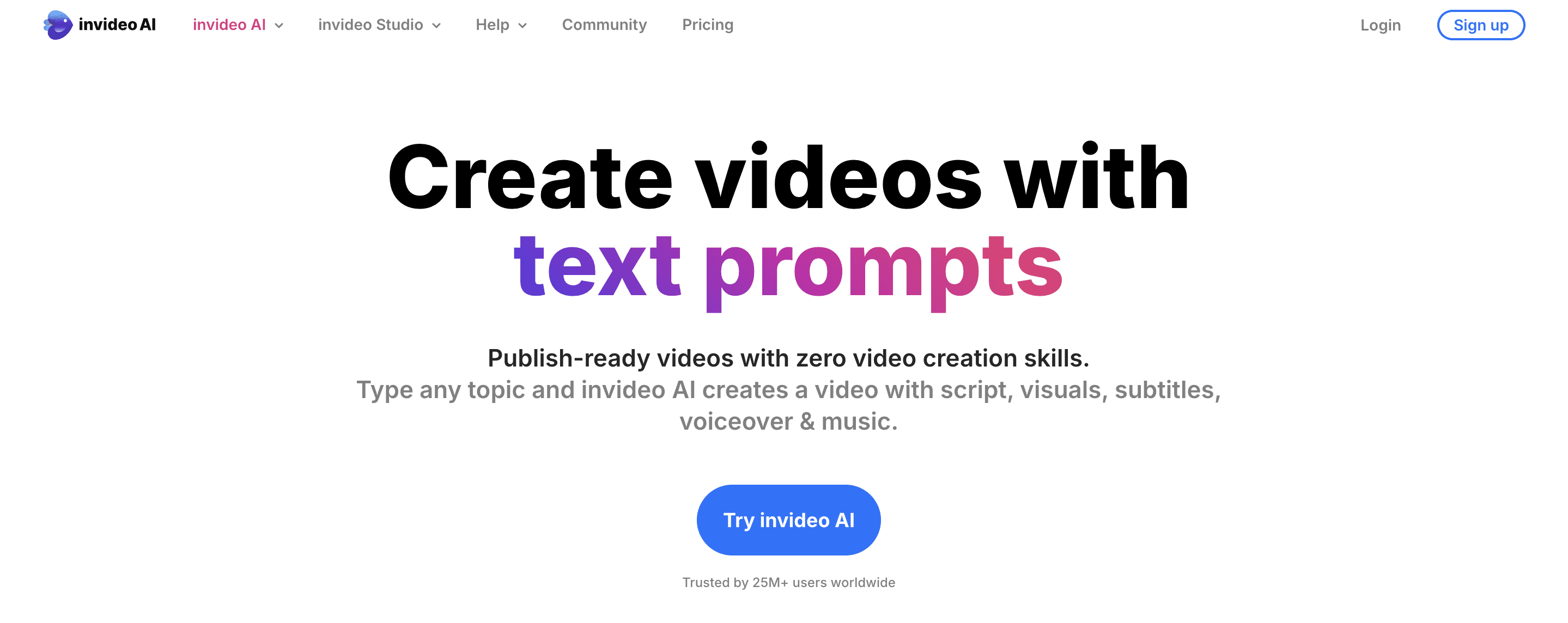 invideo - Content Creation Apps