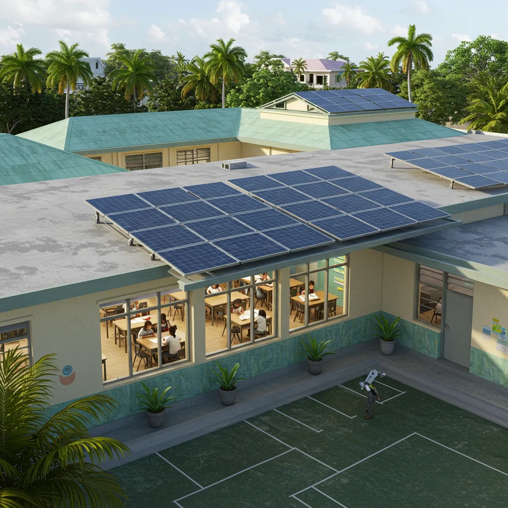 Solar Schools Initiative in Bridgetown, Barbados