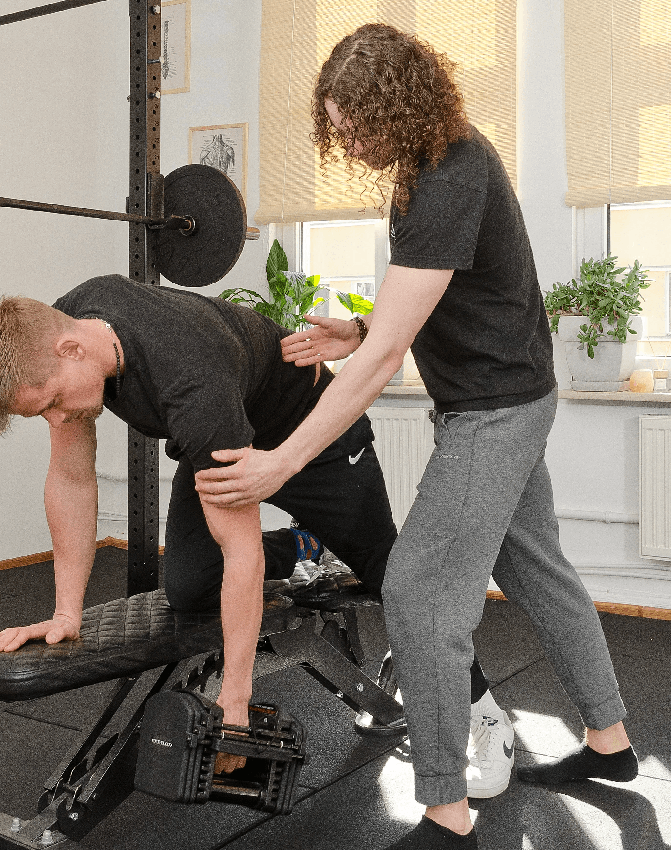 Image of physioteraphist