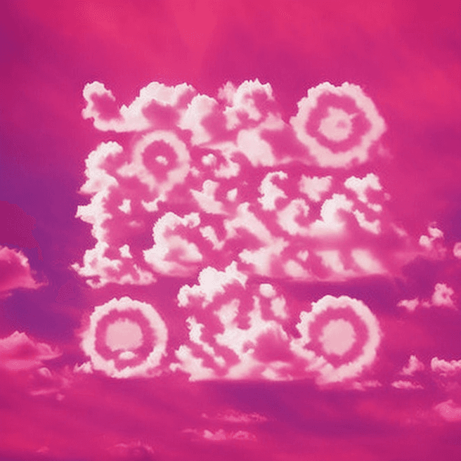 Fluffy Cloud QR