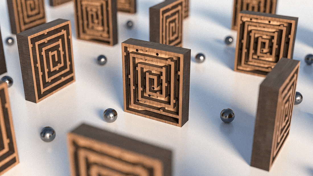 man riding a bicycle