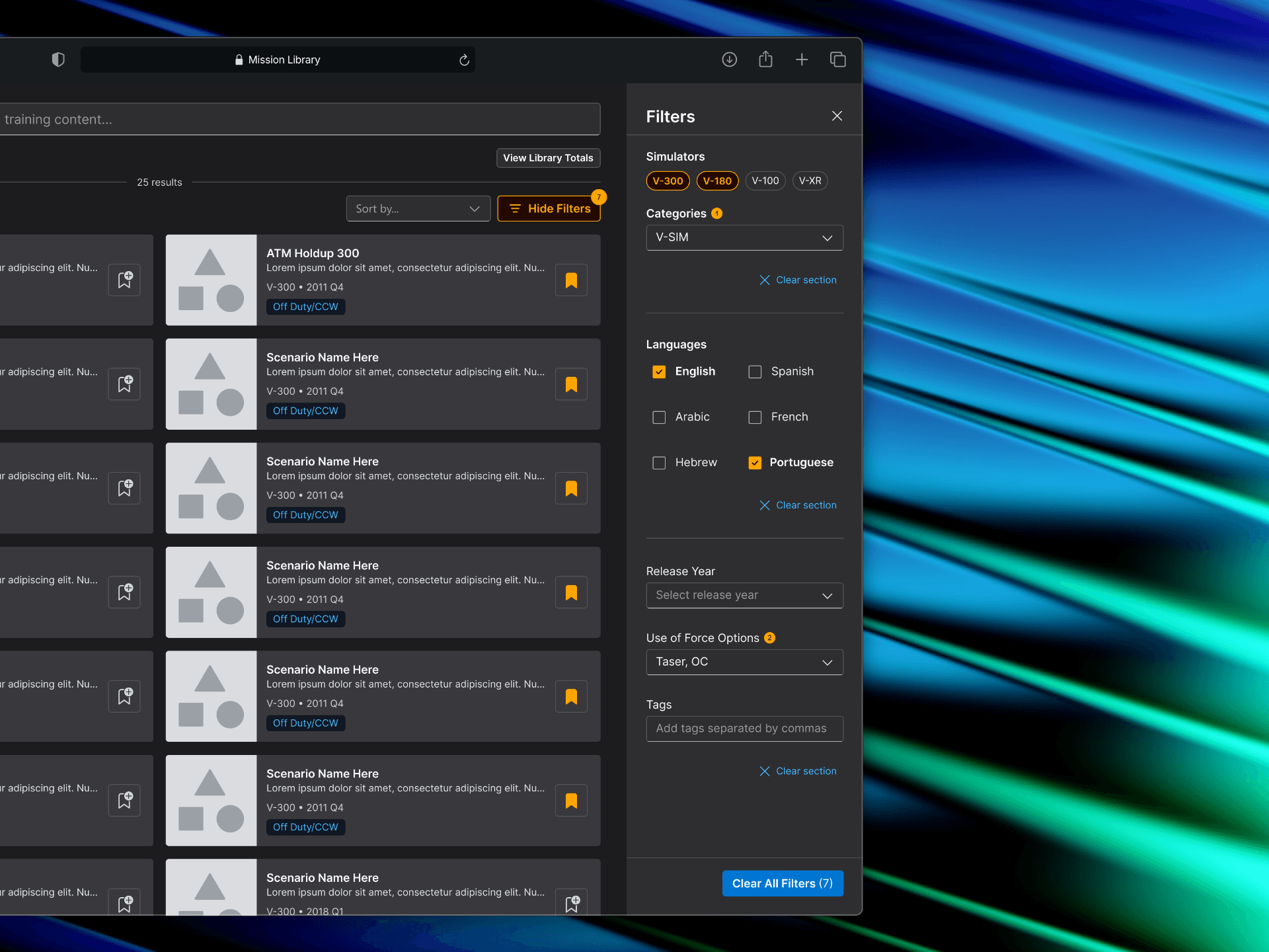 A large group photo of diverse team members gathered in an industrial-style space with arched ceiling.