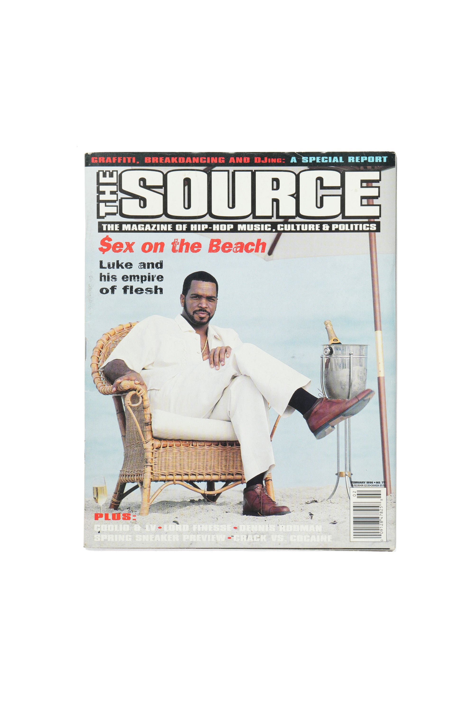 The Source - February 1996 - Front Cover