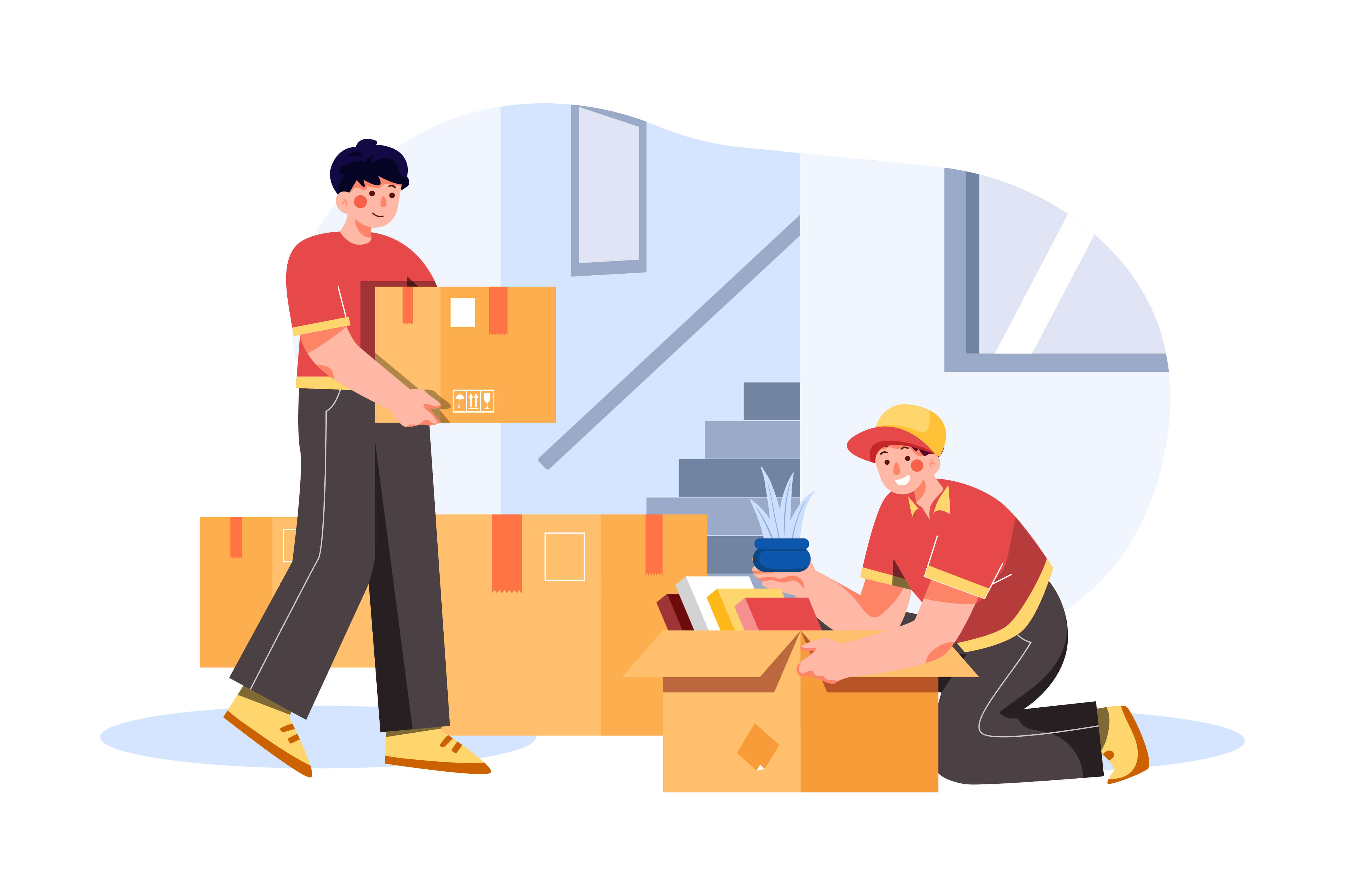 movers-packing-boxes