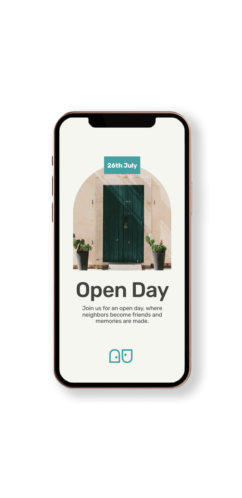 Digital Collateral for Neighbourly, Real Estate, Event