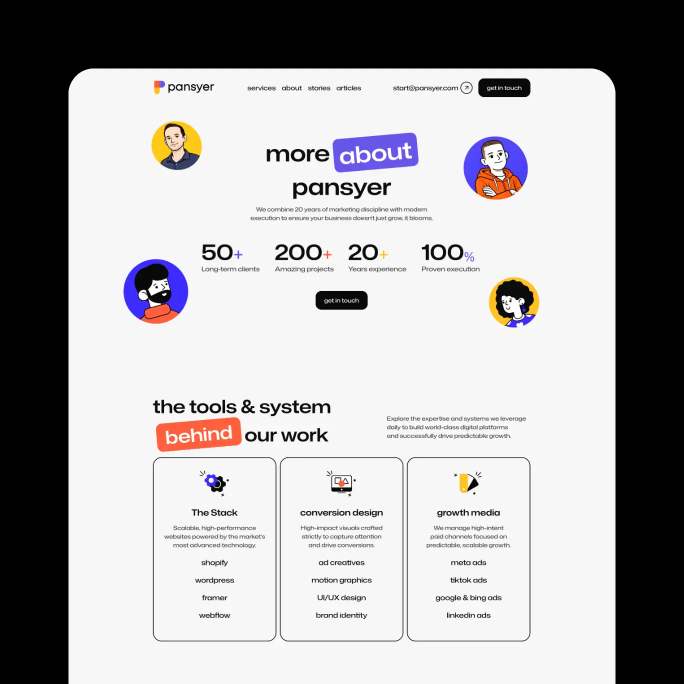 pansyer web dev agency case study