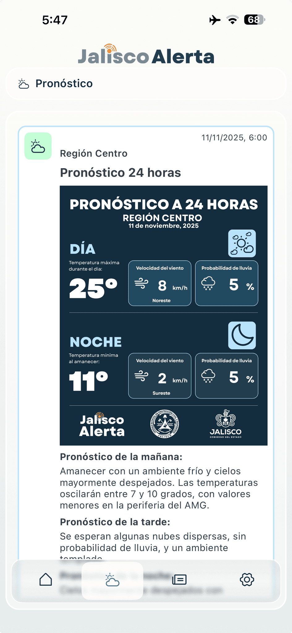 Weather app image