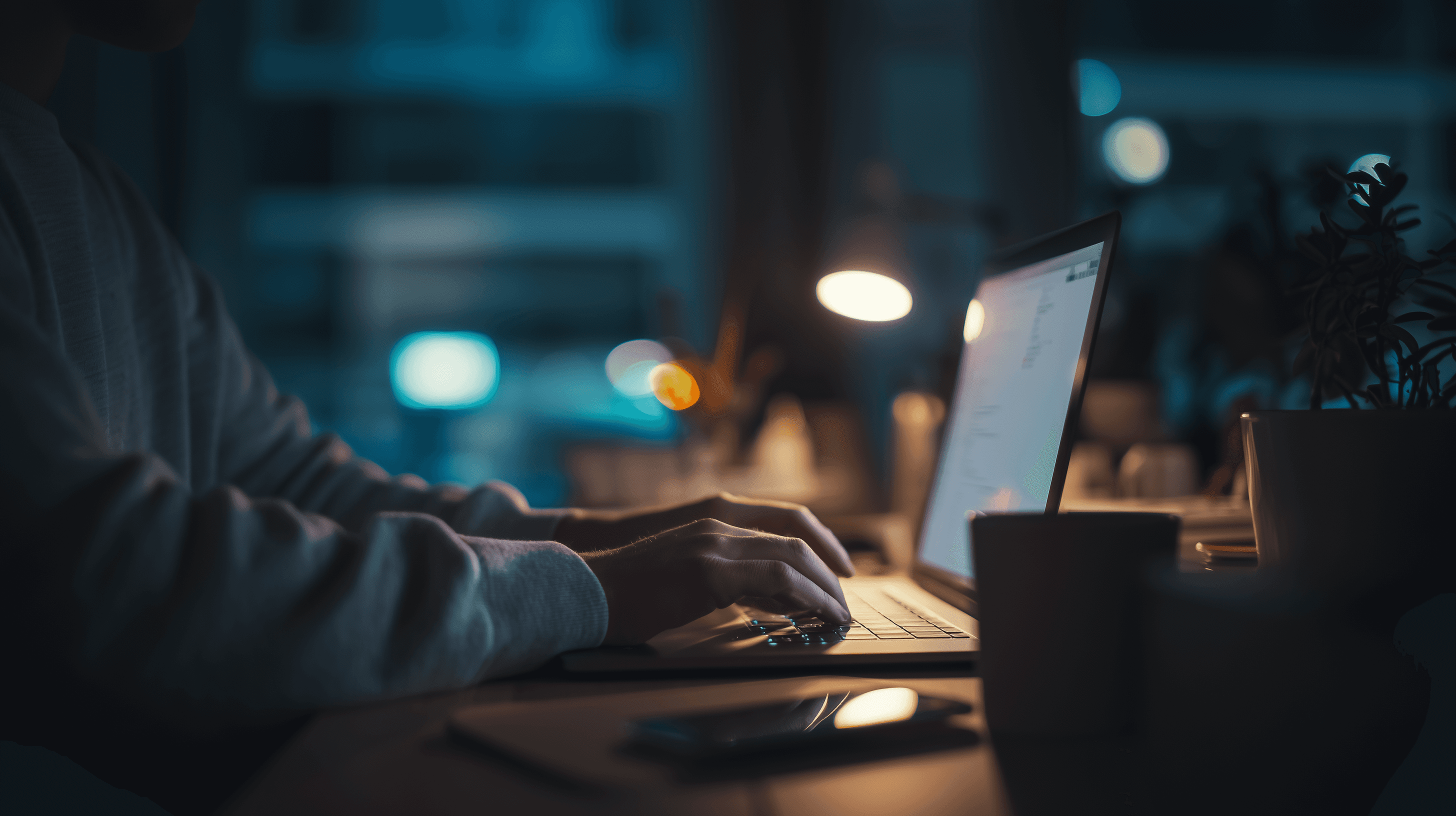 gray and black laptop computer on surface