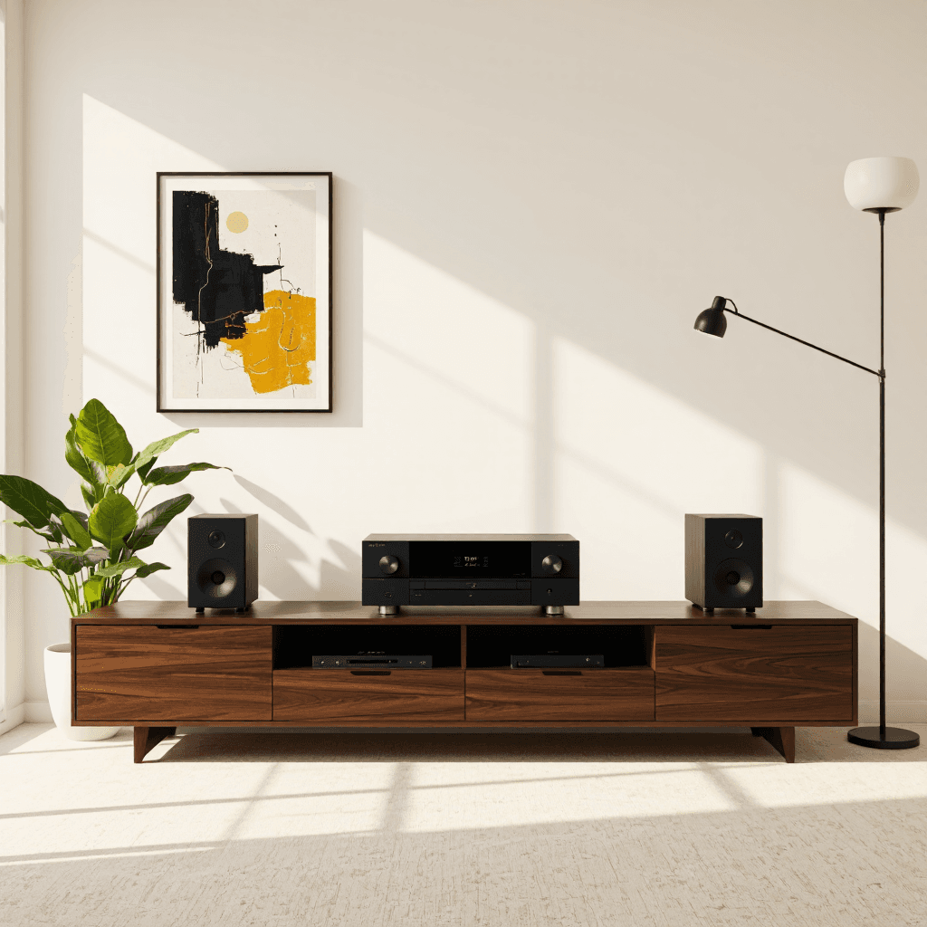 product photography of Home entertainment electronics