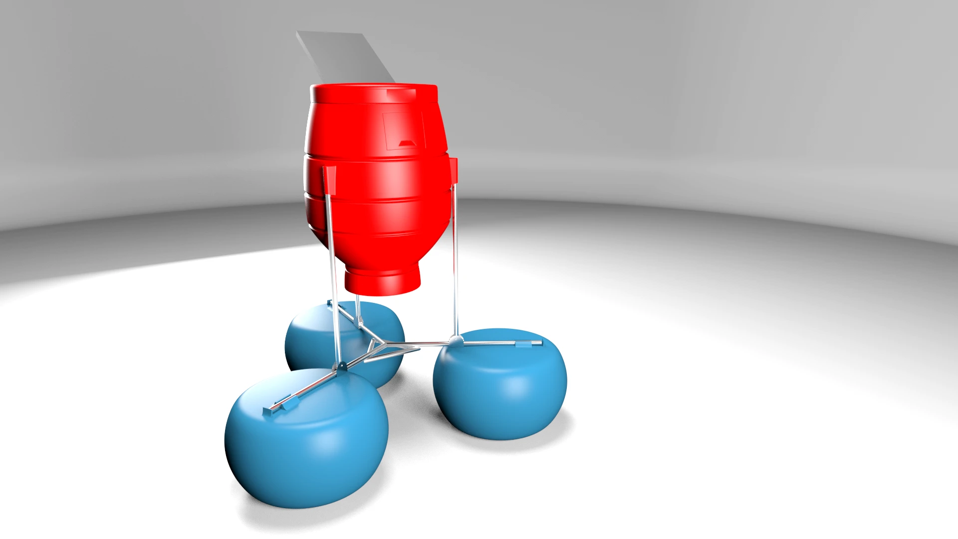 Eruvaka Shrimp feeder render designed by AYA Design Studios