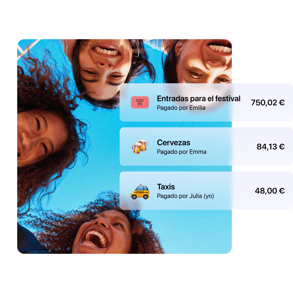 Todos añaden gastos en tricount