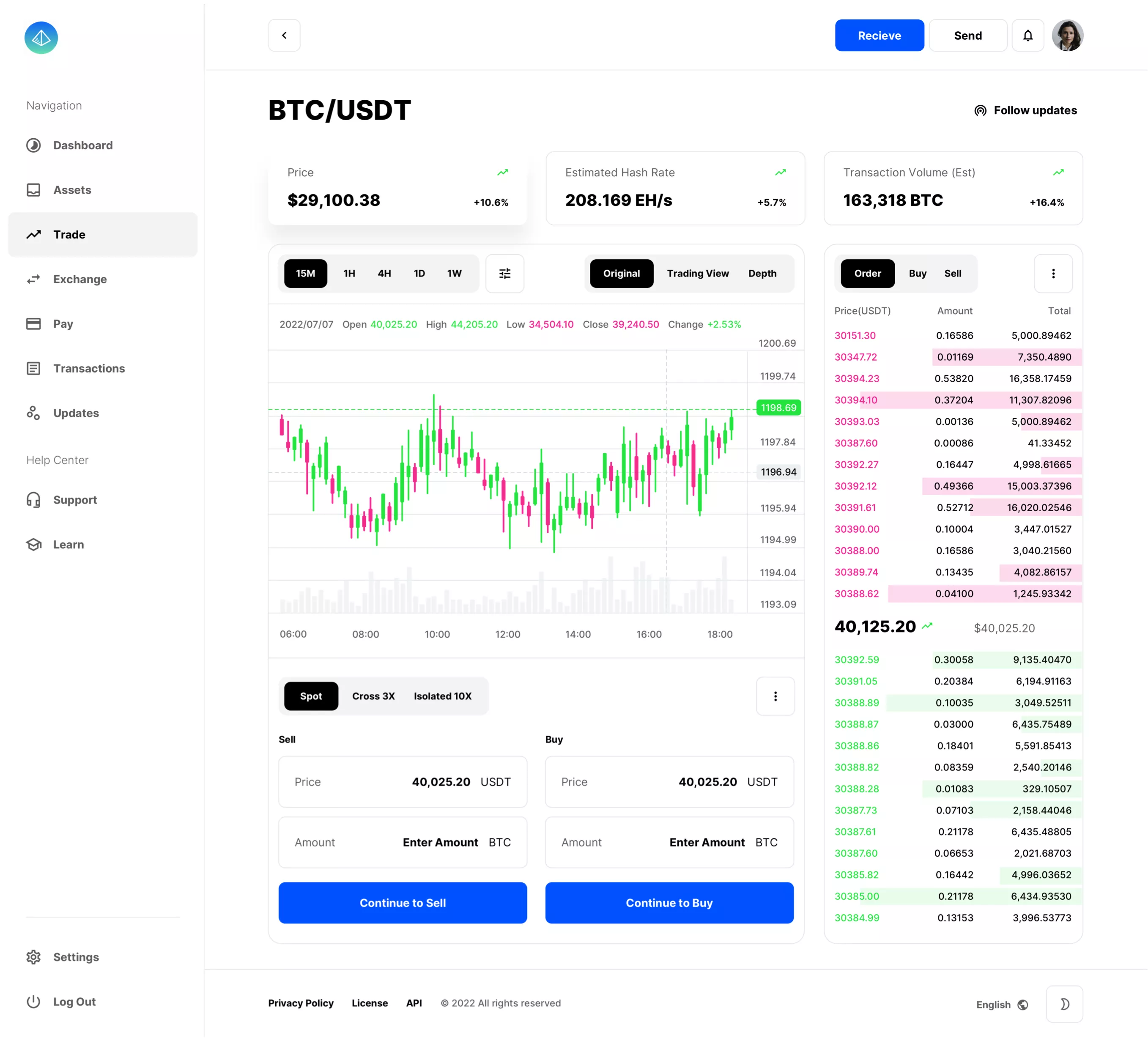 Web Crypto App