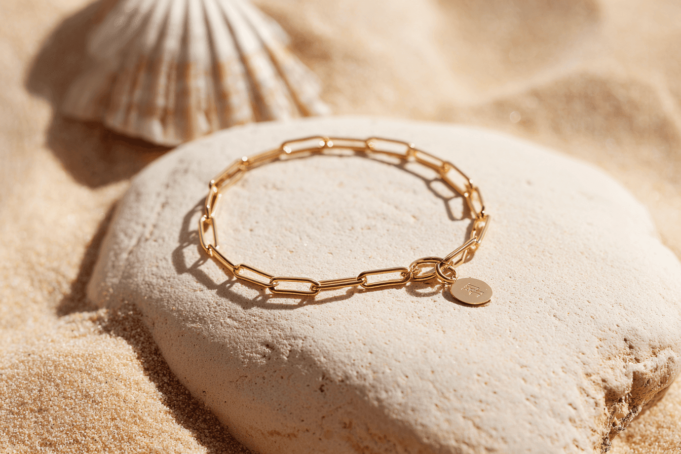 Maille Bracelet in gold vermeil — Reflet bracelet