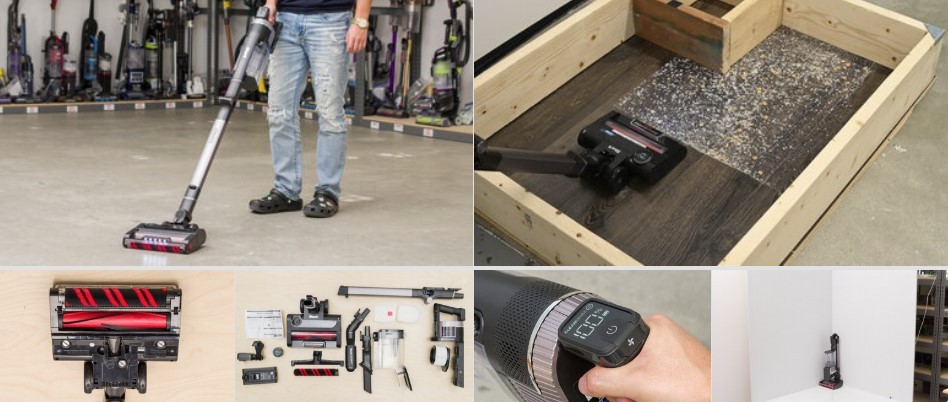 Shark Stratos uden ledning bliver testet og vist i brug