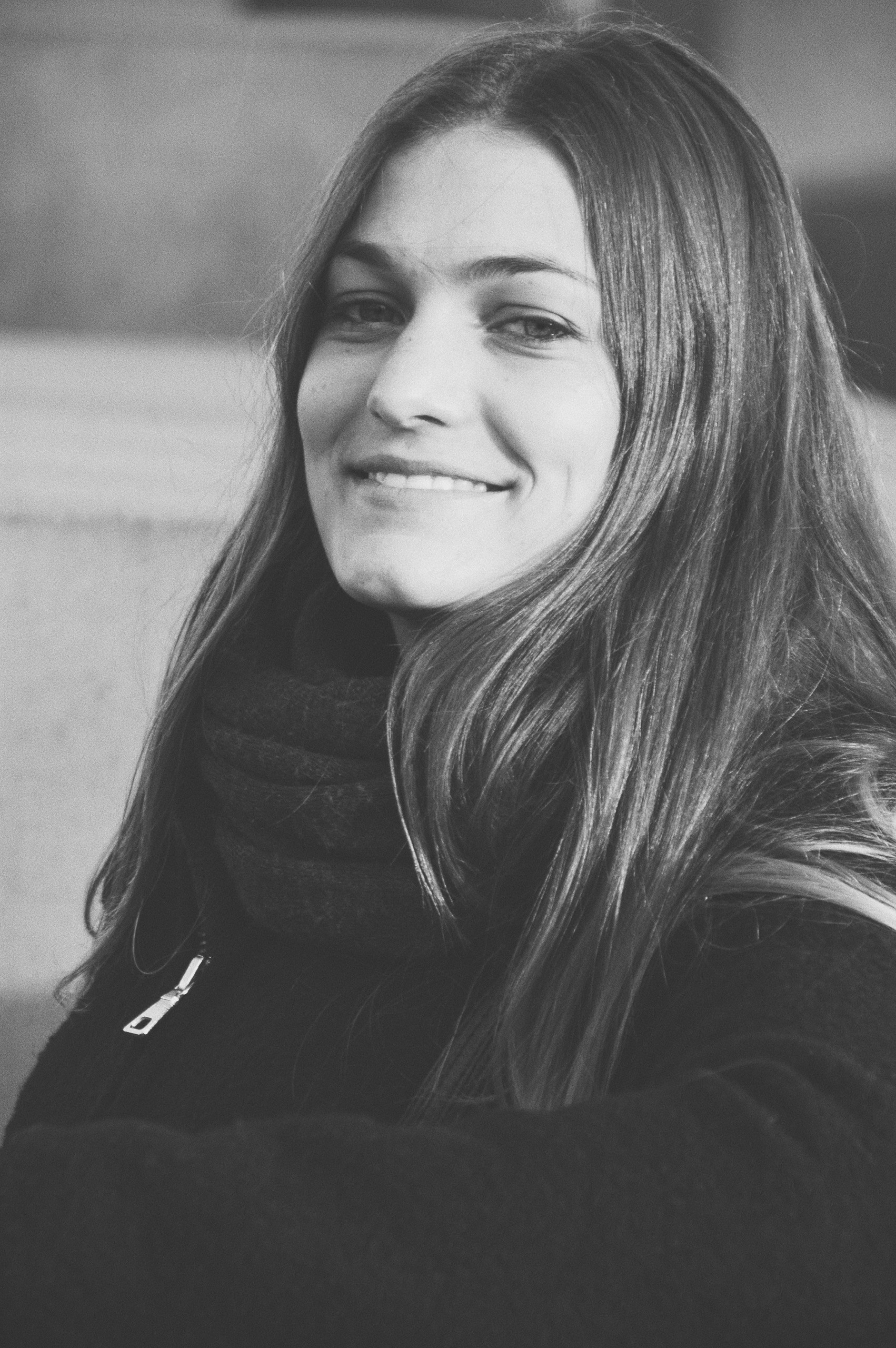 Portrait of portfolio creator – front view