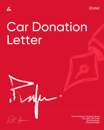 Car Donation Letter