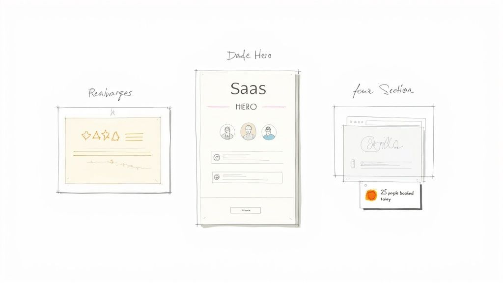 Site Example of Social Proof Elements