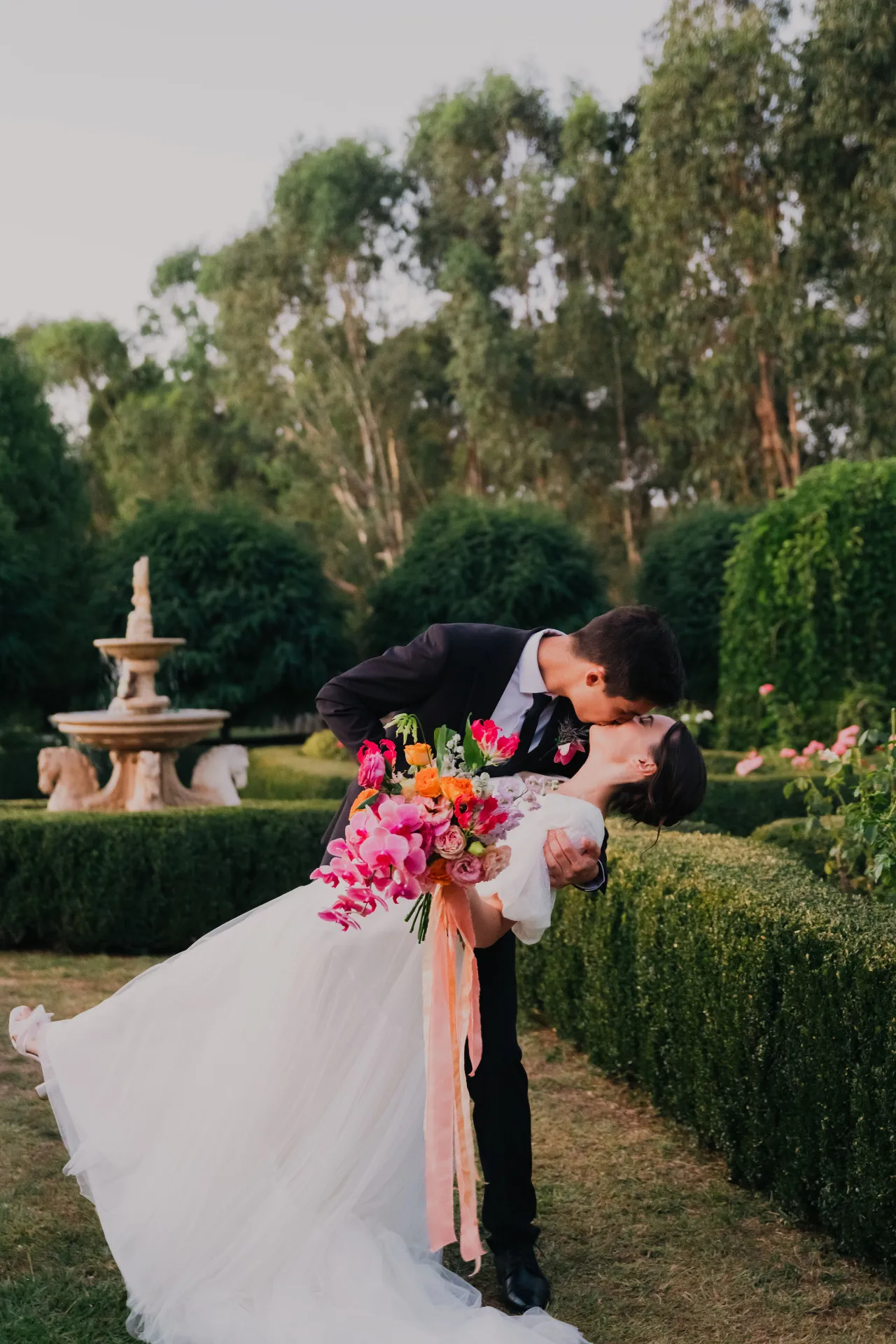 woman in white wedding dress