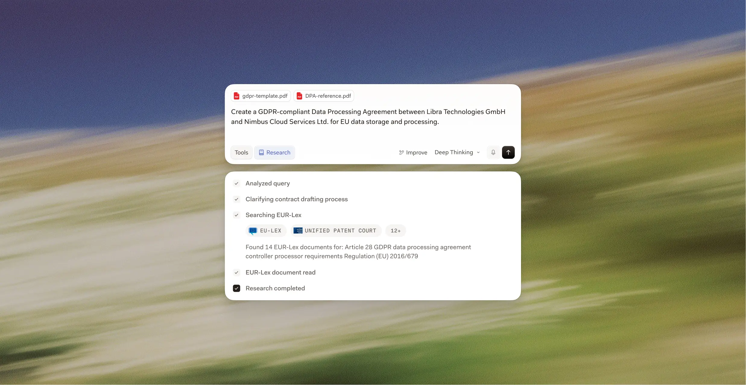 chat product visual