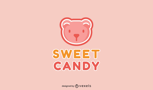 candy logo template