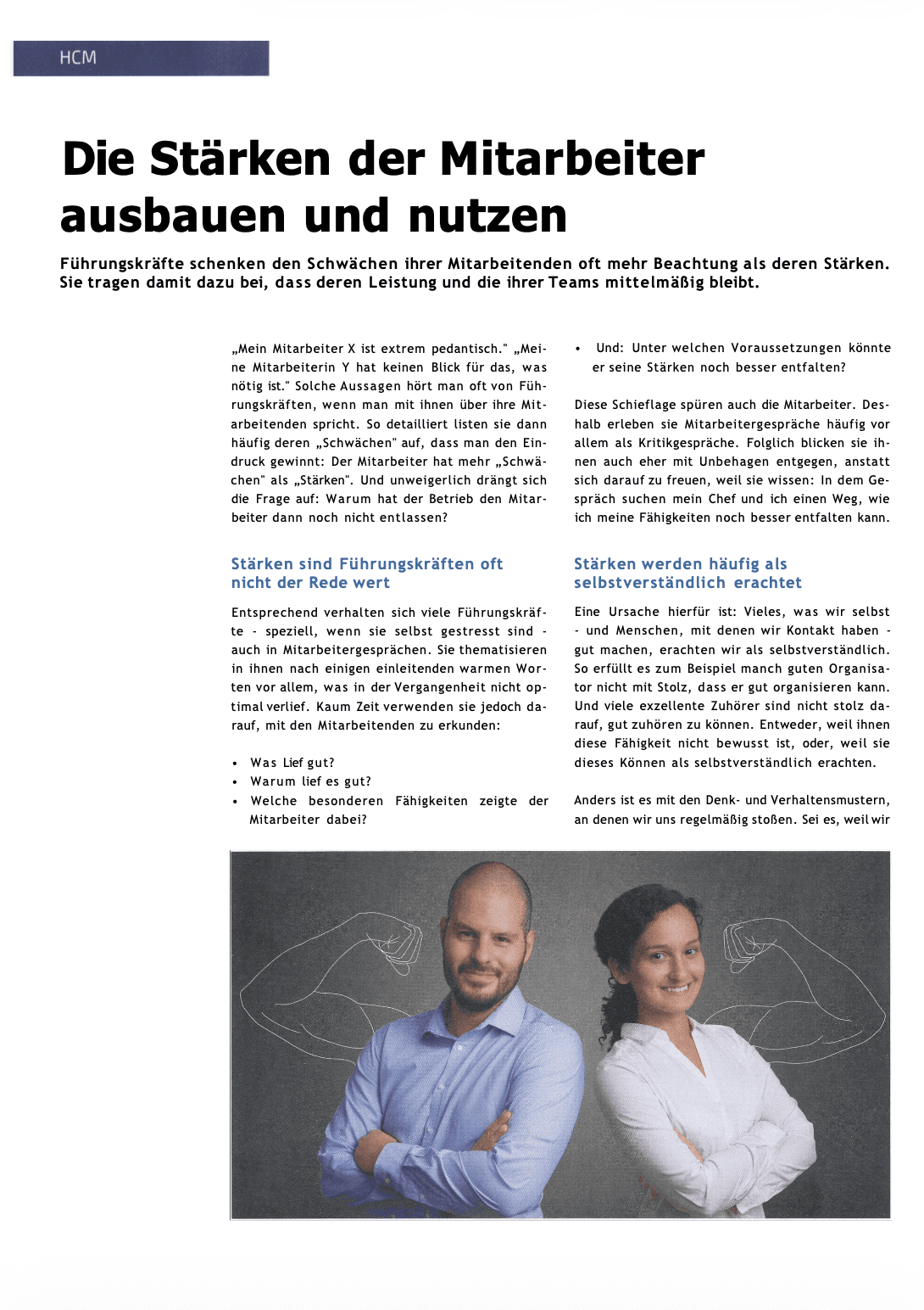 Cover: Die Stärken er Mitarbeiter ausbauen und nutzen.