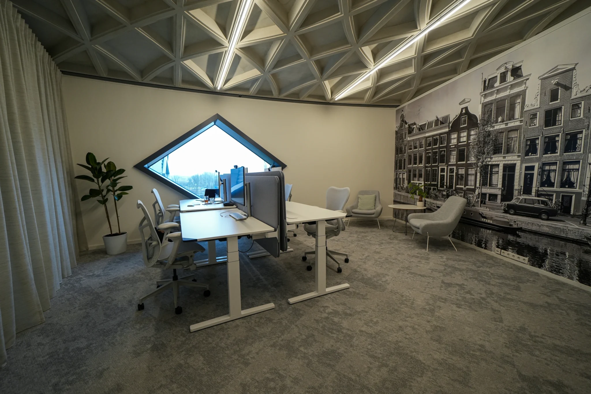 Nieuwe kantoorinrichting Bavinckhouse door Perla