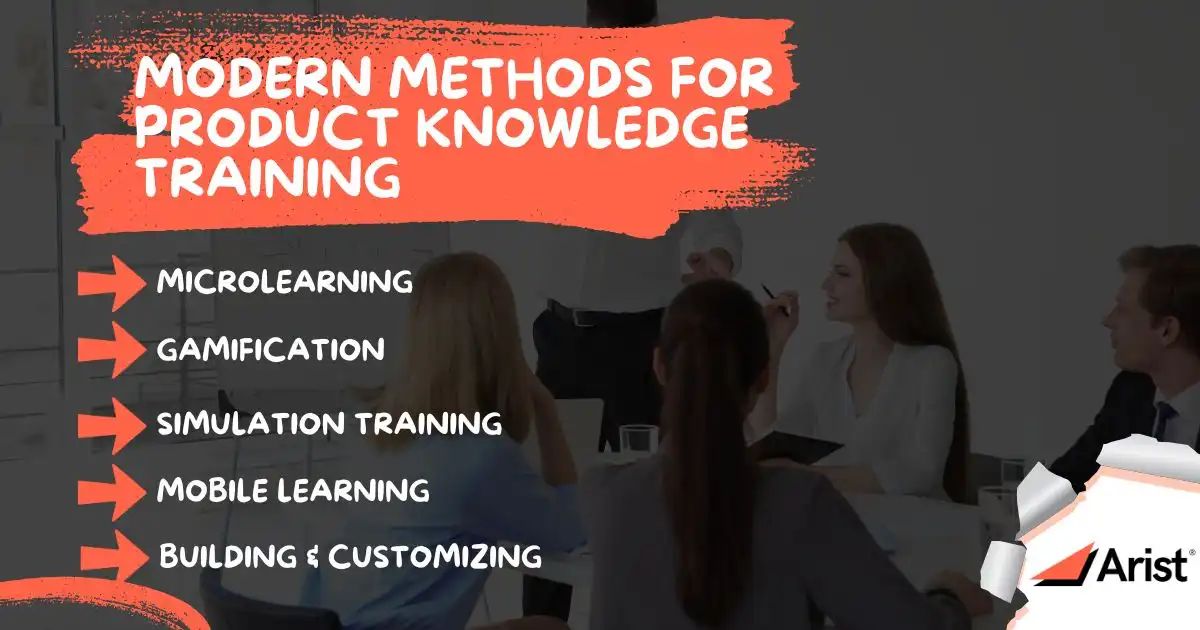 Modern Methods for Product Knowledge Training