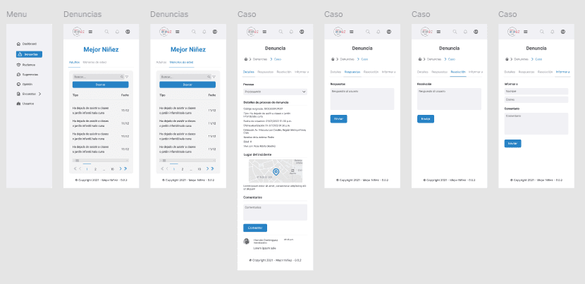 Cases overview