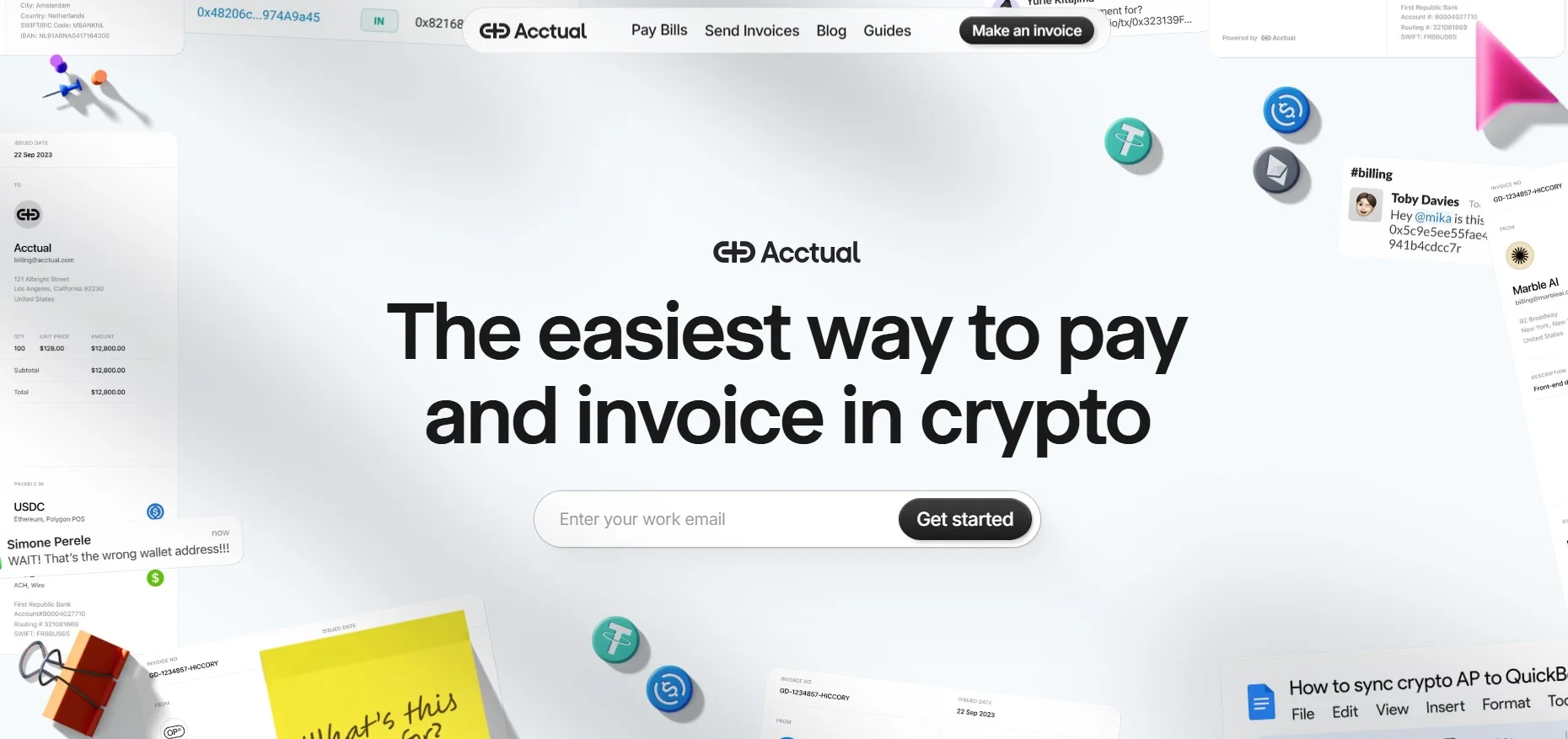 Best Crypto and Web3 Websites Built with Framer - Acctual