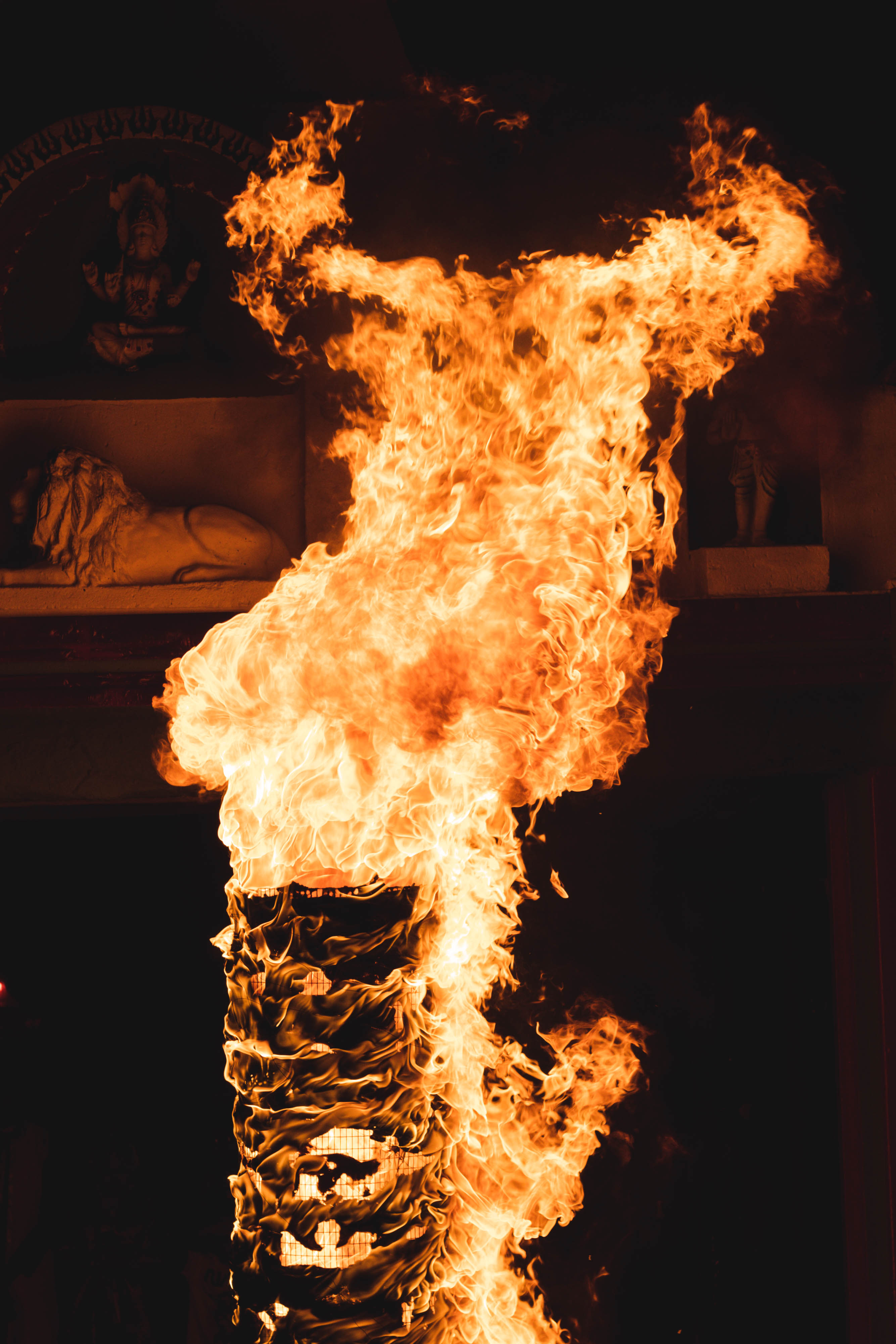 outside of an apartment