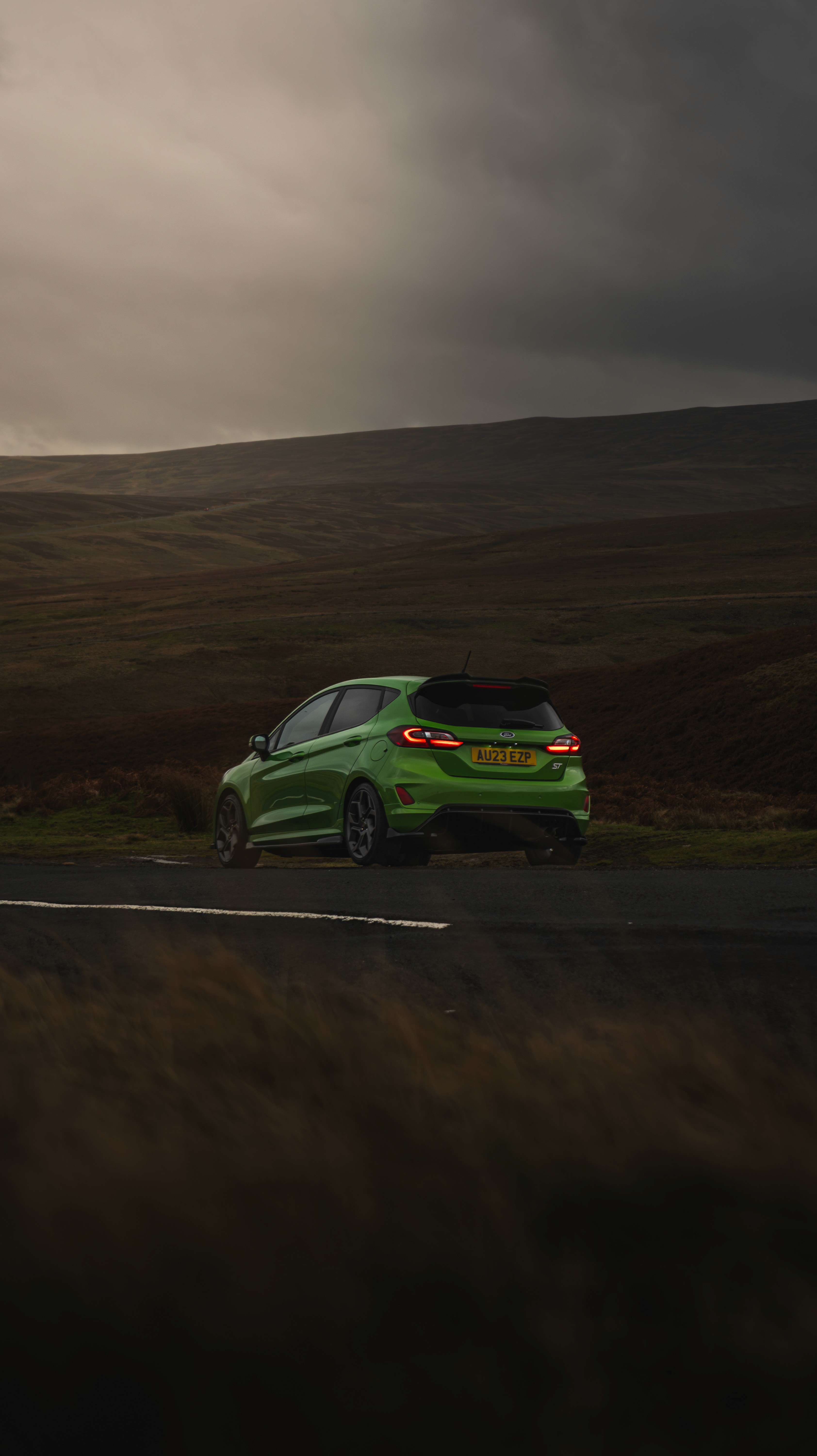 Ford Fiesta ST shot in the countryside