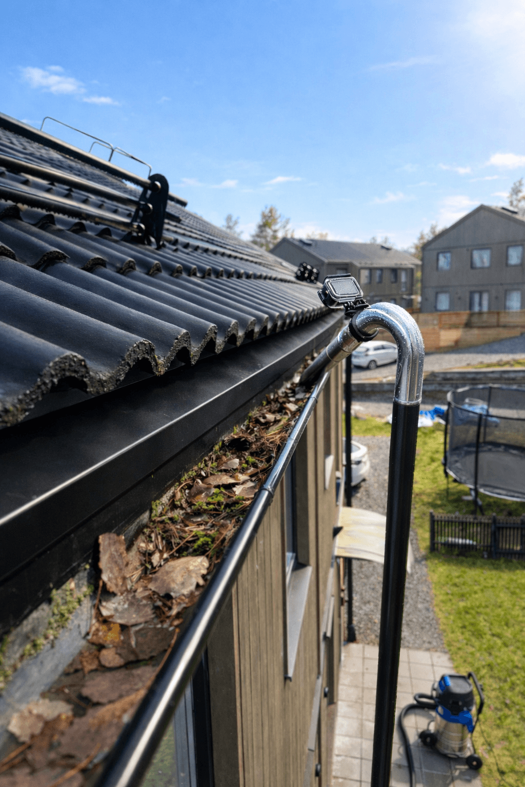 Rensa hängrännor 2026