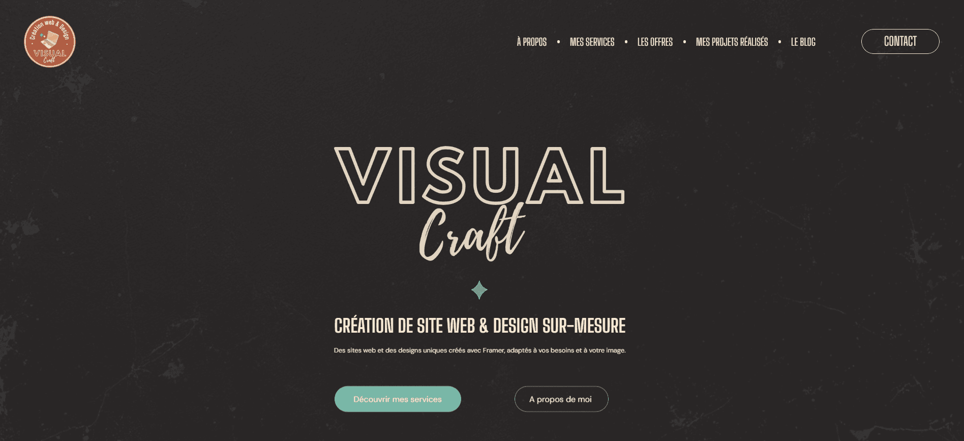 Visual Craft | Création de sites web & design sur-mesure