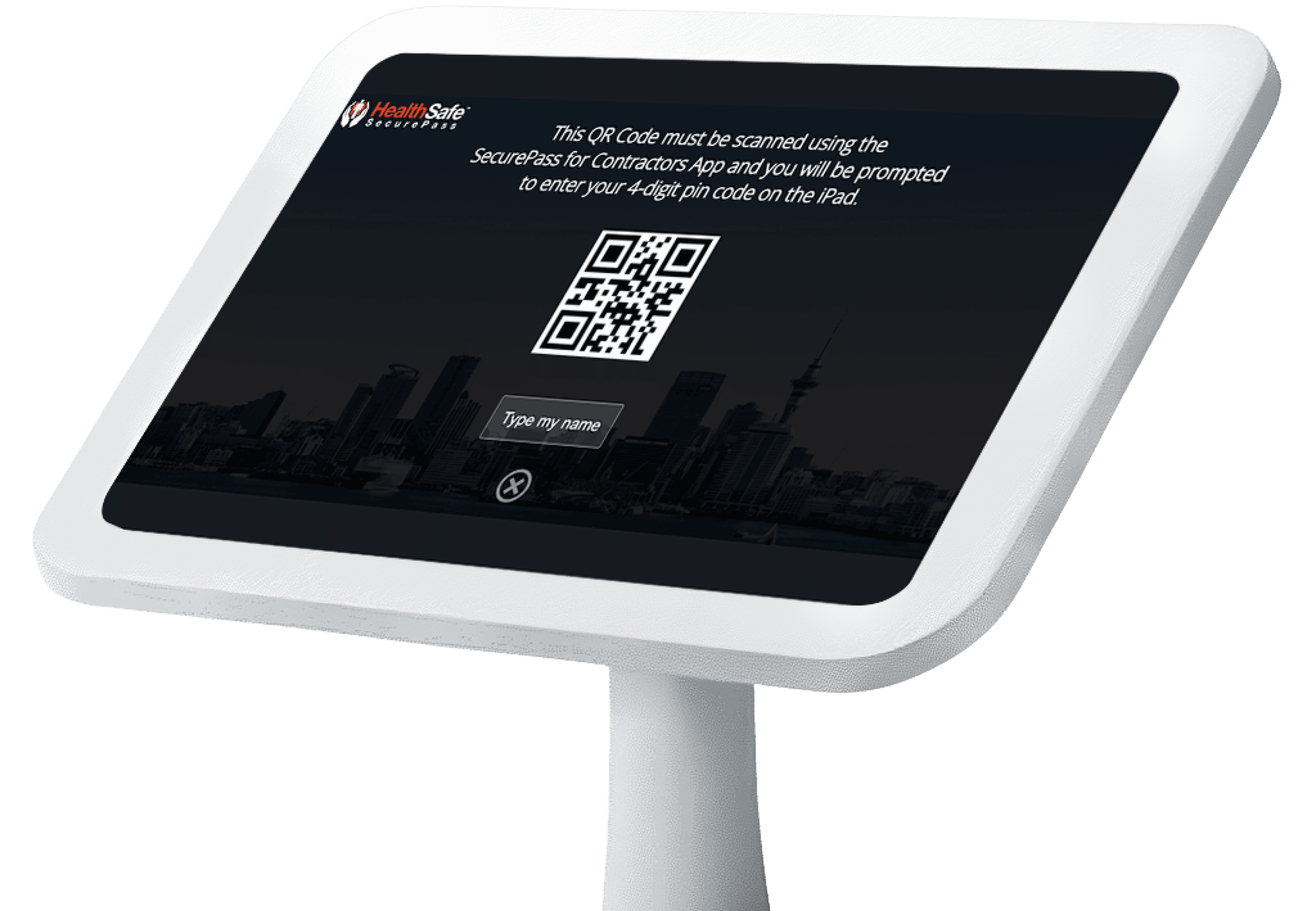 visitor management tablet